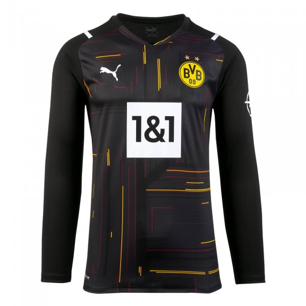 Tailandia Camiseta Dortmund Portero 2021-2022 Negro